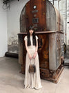 Mutedance 25 Spring/Summer Waist Maxi Dress MD-MD25SS30-linen